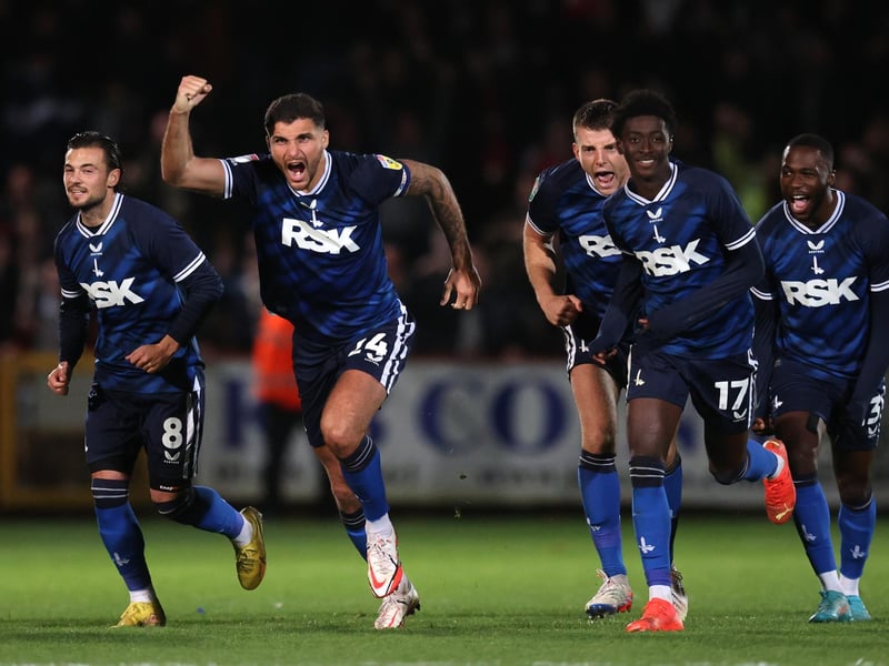 Powerful defender was on the scoresheet and impressed in wins over Pompey this term for Charlton.