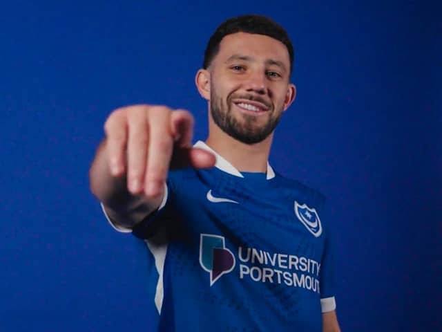 Pompey’s Conor Chaplin