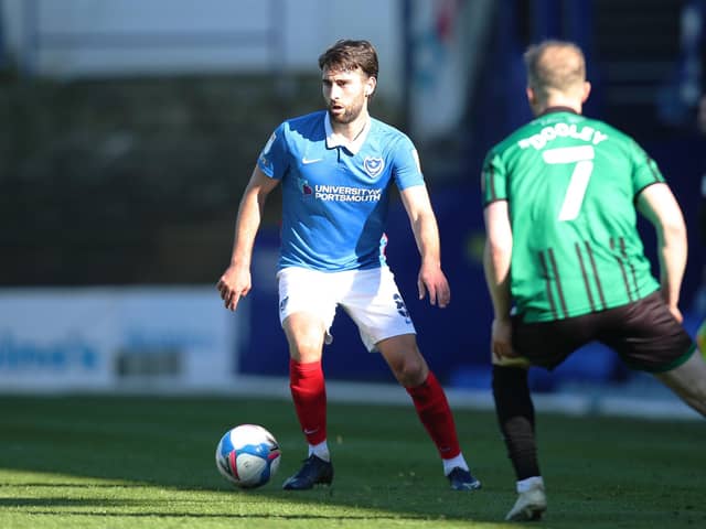 Ben Close has re-emerged to be a key figure in Pompey's revival under Danny Cowley. Picture: Joe Pepler