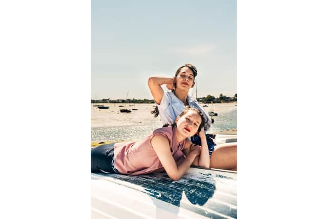 Models wearing Eva's Set Sail Shirts from the Wreck-Less collection. Picture: Billie Rae Photos