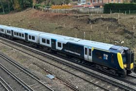 Network Rail said South Western Railway services between Woking, Surrey and Basingstoke, Hampshire will be disrupted. 
Photo: Network Rail/PA Wire