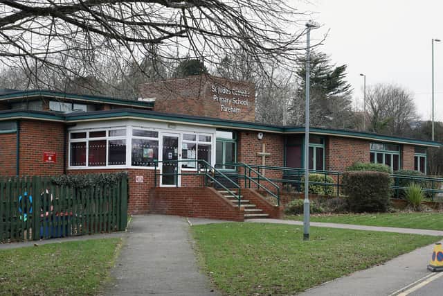 St Judes Catholic Primary School, Fareham. Picture: Chris Moorhouse (050119 - 87050)