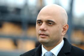 Health secretary Sajid Javid.