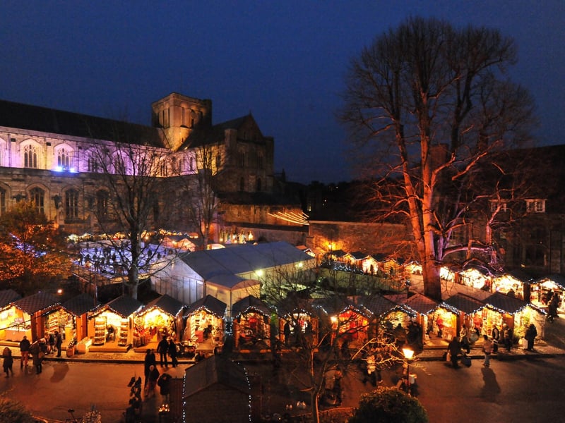 Packed full of history and easy to get to by car (make sure you use the park and ride) or by train, Winchester is a must in December. As well as its fabulous Cathedral Christmas Market and city centre market, Winchester also has wonderful historical treasures to explore - including greatest symbol of medieval mythology, King Arthur’s Round Table. Picture: Joe Low.