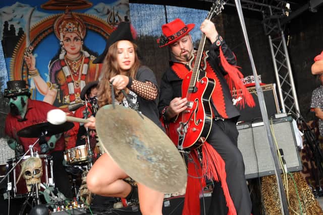 Urban Voodoo Machine on the World Music Stage at Victorious Festival, 2019. Picture by Paul Windsor