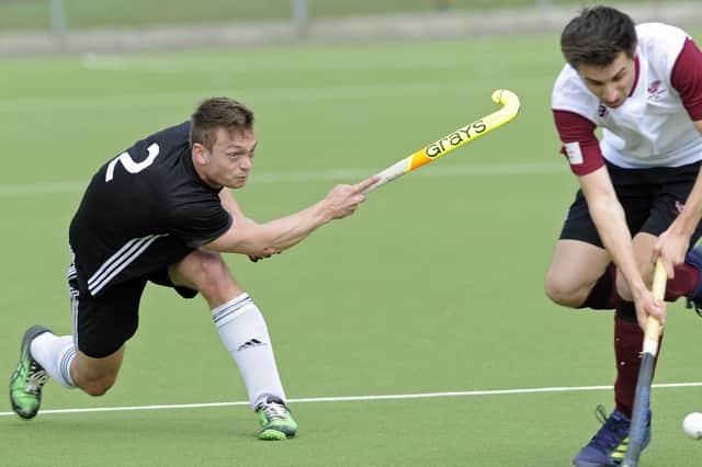 Jamie Rawlings, left, netted on his Havant debut in the defeat at Sevenoaks. Picture: Ian Hargreaves