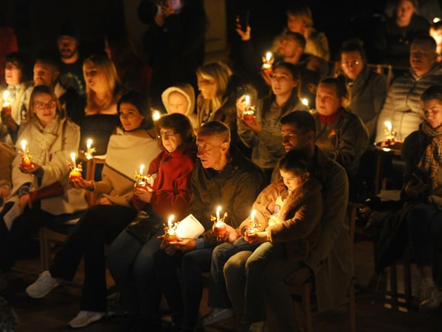 The News Carol Service was held at St Mary's Church in Fratton. Picture: Sarah Standing (061224-226)