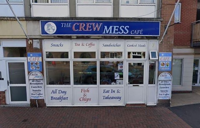 Crew Mess in Mumby Road, Gosport, received a four rating on March 9, according to the Food Standards Agency website.