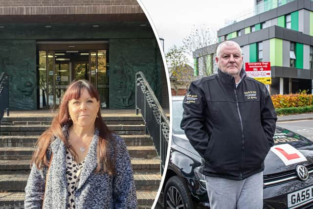 Portsmouth driving instructors Louise Berry and Robert Hood. Mr Hood has to pay some of Mrs Berry's legal fees after a judge struck out his claim against her at Portsmouth County Court Picture: Steve Deeks