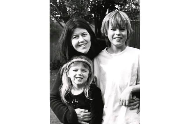 Lisa Furlong, with her daughter Zoe and son Jamie, shortly before she died in 2004.