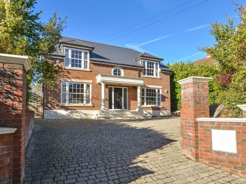 The listing says: "This symmetrical fronted family home is quite unique for the area, being a modern property within an established 1930s residential location."