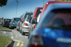 Drivers are being warned of delays on the M1 and A50