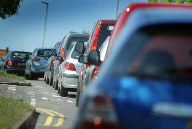 Drivers are being warned of delays on the M1 and A50
