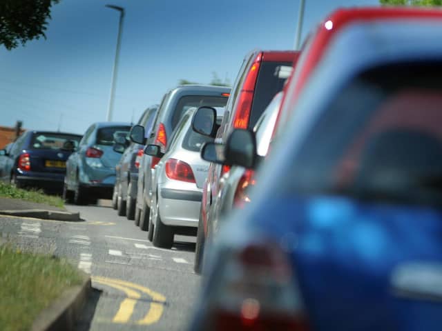 Drivers are being warned of delays on the M1 and A50
