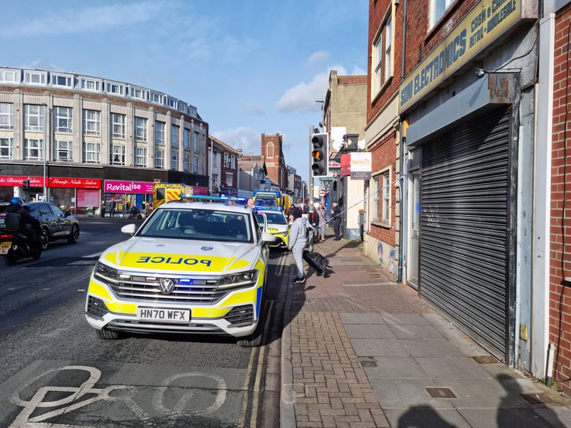 Kingston Road street attack in Portsmouth leaves man fighting for life