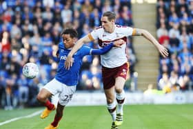 Kyle Bennett enjoyed a successful time at Fratton Park, winning the League Two title, before joining Bristol Rovers in a move which would prove disappointing. Picture: Joe Pepler