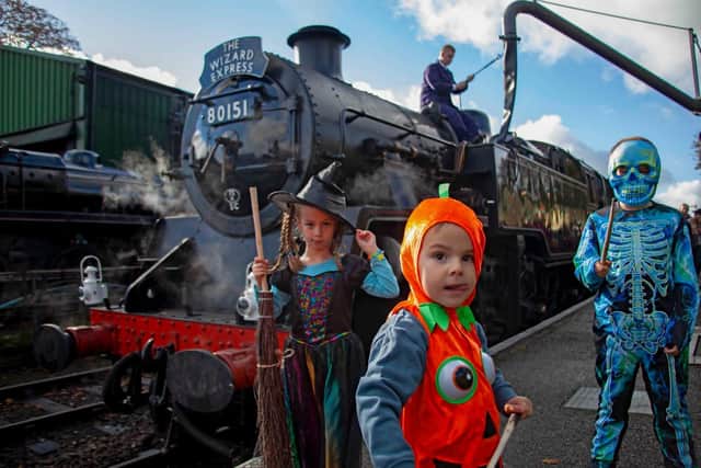 Hair-raising Halloween fun at The Watercress Line’s Wizard Week!