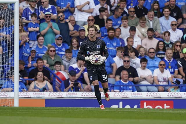 (Two games) A surprise deadline-day signing recruited to replace the departing Will Norris. Failed to even make a Pompey squad until the last two games, when Mousinho opted to have a look at him in a match situation at Sheffield Wednesday and Hull. Solid at Hillsborough, although looked a bit nervy in the final match of the season, especially with his distribution.