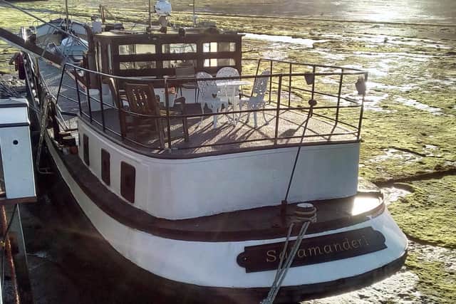 Salamander's sun deck