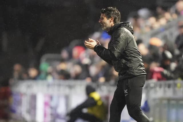 Pompey boss Danny Cowley