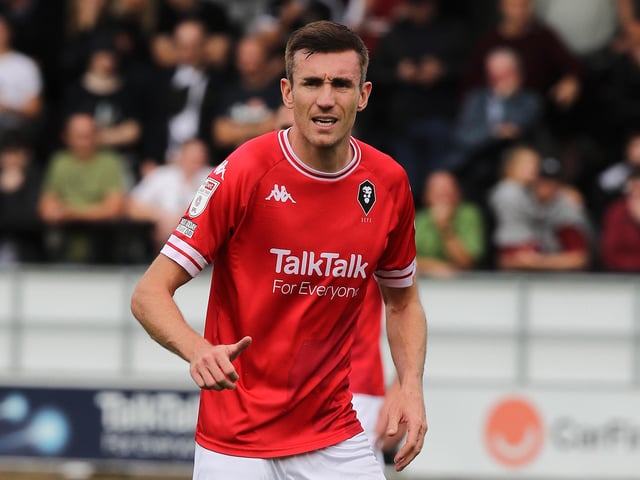 Position: Centre Midfield; Age: 31; Appearances: 35; Goals: 6; Previous clubs: Rochdale, Scunthorpe, Bradford, Burton, Southend, Bristol Rovers, Oldham