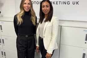 Heidi May Khalil and Shevani Wilson, directors of Motor Socials and Motor Marketing Respectively.