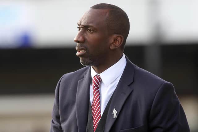 Jimmy Floyd Hasselbaink. Picture: Sharon Lucey
