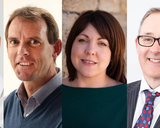 Made Smarter South East Steering Board - LtoR - Cris Hiche (MGI Engineering), Paul Jones (Morgan Furniture), Louise Butt (Space South Central Enterprise Network), Jim Davison (Make UK)