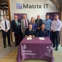 Signing the Armed Forces Covenant