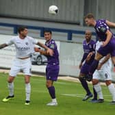 Dartford shattered Hawks' National League South play-off dream in July with a 2-1 win at Westleigh Park. Photo by Dave Haines