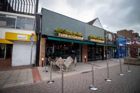 Pictured: View of new extention of the outside of Farm Kitchen on Thursday 21st December 2023.

Picture: Habibur Rahman