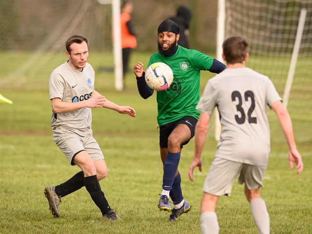 Mother Shipton (grey) v FFTP. Picture by Keith Woodland