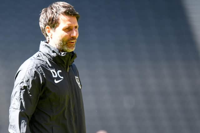 Danny Cowley will be consulted over his thoughts on Pompey's head of football operations, with Roberto Gagliardi currently filling in. Picture: Dennis Goodwin/ProSportsImages