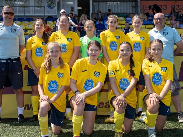 Hamble Club U14s. Picture: Alex Shute