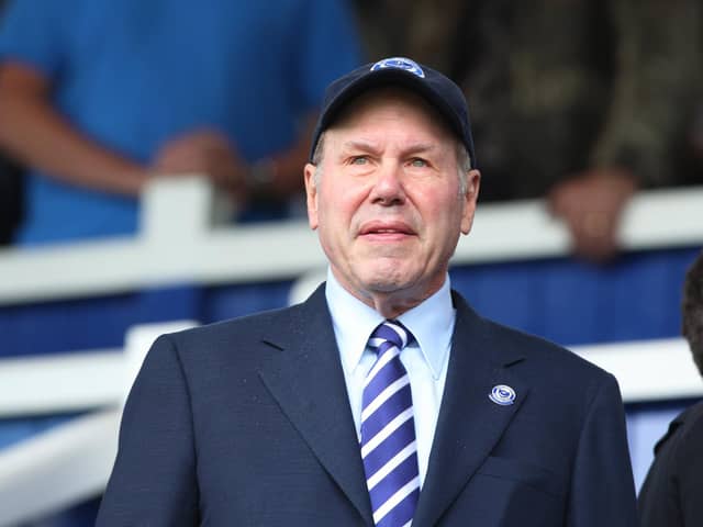 Pompey chairman Michael Eisner.