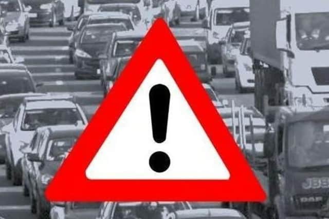 Traffic incident.