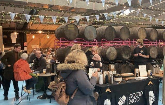 Staggeringly Good Brewery's Christmas market