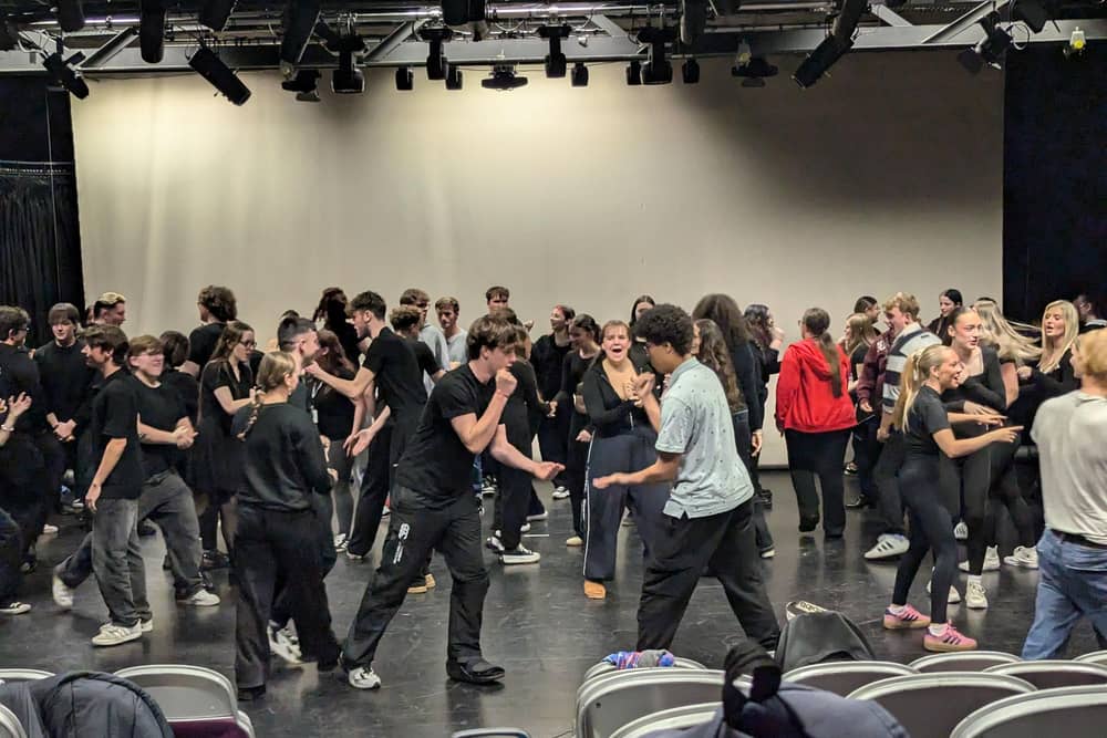 The OSD workshop, held in HSDC South Downs' Theatre.