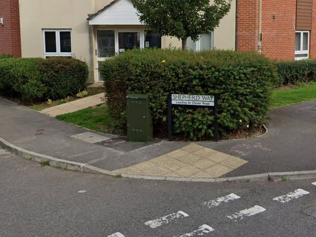 Sheperd Way, Havant - The sheperds looked after their flocks by night in the Nativity story.