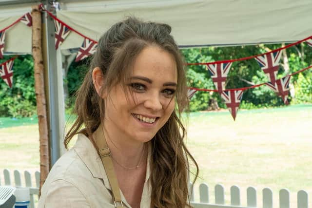 Undated handout photo issued by C4/Love Productions of contestant Lottie in the first episode of The Great British Bake Off 2020. C4/Love Productions/Mark Bourdillon/PA Wire