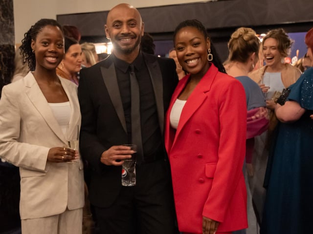 Guests enjoy a welcome drinks reception at The Inspirational Women of Portsmouth Awards 2024