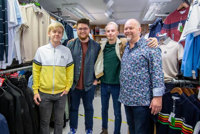 Staff Jamie, Moore, Tyler Adams, Adam Moore and Andy Moore

Picture: Habibur Rahman