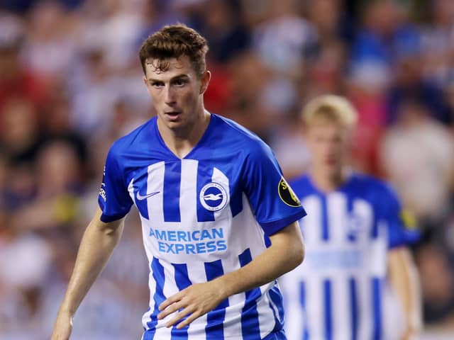 Brighton youngster Jensen Weir has joined Blackpool after being linked with a move to Pompey    Picture: Mike Stobe/Getty Images for Premier League