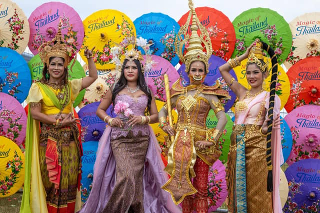 Southsea Common was transformed this weekend into a Thai craft and food extravanganza for the whole family.
Pictured - Traditional Thai Dancers
Photos by Alex Shute