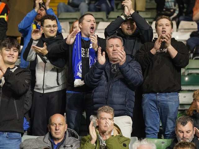 1,143 Pompey fans made the midweek trip to Plymouth Argyle's Home Park.