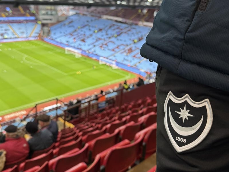 Wayne Butcher: Villa Park on way back down for myself son-in-law and 2 grandsons Jayden and Ralphie.