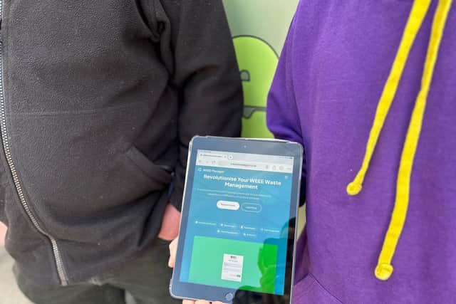 The WEEE Manager platform.