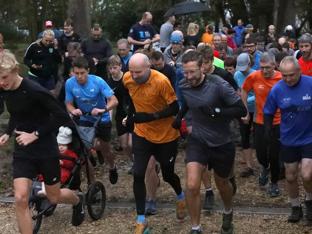 New Year's Eve Havant parkrun, Staunton Country Park. Picture: Chris Moorhouse