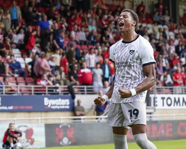 Kusini Yengi looks set to get a chance to shine for Pompey at Northampton tomorrow.