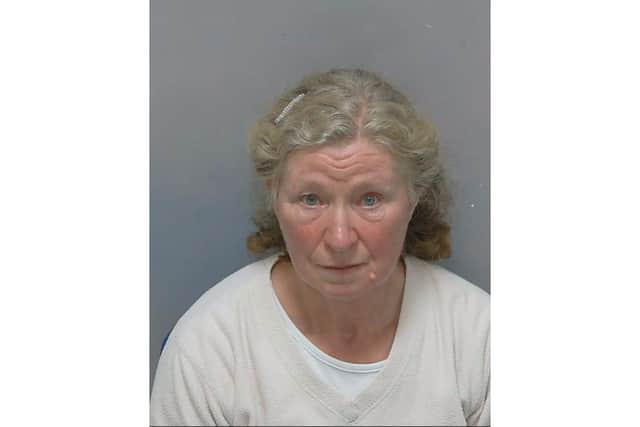 Glenys Downie has been jailed for two years at Portsmouth Crown Court after being found guilty of coercive control. Downie was also given an indefinite restraining order.
Picture: Hampshire Constabulary